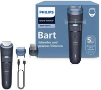 Philips Bartschneider "Serie 3000 BT3665/15" 2 Aufs&auml;tze mit 40 einstellbaren
