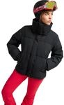 Snowboardjacke ROXY "Snow Winter Rebel 10K", Damen, Gr. L, schwarz, Obermaterial: