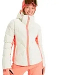 Snowboardjacke ROXY "Snowdrift 15K", Damen, Gr. M, wei&szlig; (whisper wei&szlig;),