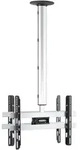 VCM TV-Deckenhalterung "TV Deckenhalterung CM4 h&ouml;henverstellbar 127-238 cm", silber,