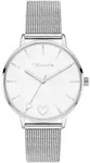 Quarzuhr TAMARIS "TT-0024-MQ", silber (silberfarben), Armbanduhren, Damen,...