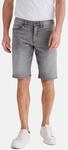 Bermudas STOOKER MEN "5-Pkt Style Summer Denim Bermudas", Herren, Gr. 32, silber