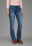 Arizona Bootcut-Jeans "Shaping" bootcut, Kontrastn&auml;hte, Used-Look-Waschung,...