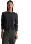 Strickpullover MARC O'POLO "aus softem Schurwolle-Mix", Damen, Gr. XXS, deep night