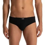 Slip BRUNO BANANI "FINE RIB", Herren, Gr. S, schwarz, Feinripp, Obermaterial: 96%