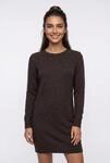 Vero Moda Strickkleid "VMDOFFY LS O-NECK DRESS GA NOOS" Materialmix mit Stretch,