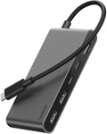 BELKIN Laptop-Dockingstation "Connect 5-Port-USB-C-Hub mit zwei USB-C-Anschl&uuml;ssen",
