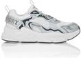 Laufschuh PLEIN SPORT "Lo-Top Turnschuhe", Damen, Gr. 40, Normalschaft, silber (0170,