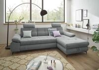 ED EXCITING DESIGN Ecksofa "Altona L-Form" mit Bettfunktion, Bettkasten,
