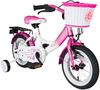 Kinderfahrrad BIKESTAR Fahrräder Gr. 23 cm, 12 Zoll (30,48 cm), rosa Kinder