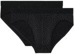 Hom Slip "Neels" 2er Pack, horizontaler Eingriff, weich, elastisch