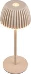 BRILONER LEUCHTEN LED Au&szlig;en-Tischleuchte "RIFFLE 7581011", beige, Leuchten