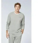 Sweater CHIEMSEE, Herren, Gr. S (44/46), neutral gray melange, 90% Baumwolle,...