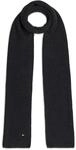 Tommy Hilfiger Strickschal "TH FLAG PIMA COTTON CASH SCARF" mit Logostickerei,...