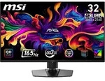 MSI OLED-Monitor "MAG 322UP QD-OLED E16", Energieeffizienz: F (A-G), schwarz,