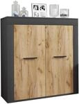 VCM Kommode "Holz Kommode Sideboard Anrichte Usilo 2 Dreht&uuml;ren" 1 Stk. tlg.