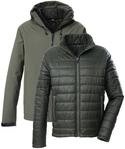 Killtec 3-in-1-Funktionsjacke "KOW 95 MN JCKT" 3 in 1 Herrenjacke, wasser- u
