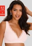 petite fleur by Lascana Bralette-BH ", BH ohne B&uuml;gel, Baumwoll-BH, Bralette,