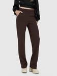 Vero Moda Anzughose "VMZAMIRA MW SLIM STRAIGHT PANT NOOS" Materialmix