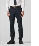 Chinos MEYER "Oslo", Herren, Gr. 60, Normalgr&ouml;&szlig;en, blau (marine), 53% Polyester,