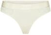 String HUGO UNDERWEAR "THONG SL DESIGN", Damen, Gr. L, natural 101, Jersey,