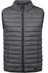 Steppweste BLEND "Steppweste BHNille", Herren, Gr. XL, grau (ebony grau),