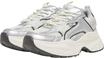 Sneaker BUFFALO "Buffalo YUNO ONE - VEGAN NAPPA/MESH", Damen, Gr. 37, wei&szlig;, schwarz,
