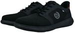 Sneaker BUGATTI, Herren, Gr. 42, schwarz, Lederimitat, Textil, Schuhe Sneaker,