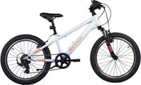 S&rsquo;COOL Jugendfahrrad "SCOOL Xroc 20-K6 Sky Grey/Neon Orange" 6 Gang Shimano