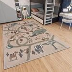 HANSE Home Kinderteppich "Adventures Animal Park" rechteckig 8 mm H&ouml;he Spielteppich,
