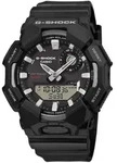 Smartwatch CASIO G-SHOCK "GA-B010", schwarz (schwarz, schwarz), Smartwatches, Herren,