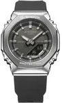 Chronograph CASIO G-SHOCK, schwarz, edelstahlfarben, Armbanduhren, Damen,