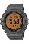 Chronograph, grau, orange, CASIO TIMELESS COLLECTION, Armbanduhren, Herren,