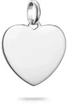 Charm Herz THOMAS SABO "Charm Herz gro&szlig; - Connect", silber (silberfarben),...