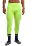 Funktionsunterhose FALKE "FALKE Tights", Herren, Gr. S, 1 Stk., gelb (lightning