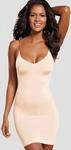 LASCANA Shaping-Kleid SEAMLESS mit transparenten Tr&auml;gern, Shape wear, Basic