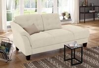 OTTO home Recamiere "Trondheim" freistehend, mit Federkern, Knopfheftung im...