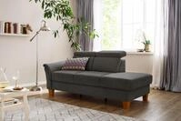 OTTO home Recamiere "Conville" incl. Kopfteilverstellung, Federkern, wahlweise...