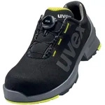 Sicherheitsschuh UVEX "1 Halbschuh" Gr. 46, schwarz (schwarz, lime), 46,