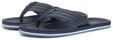 Zehentrenner TOMMY HILFIGER "COMFORT PADDED PERF BEACH SANDAL", Herren, Gr. 40,