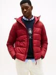 Tommy Hilfiger Steppjacke "MID WEIGHT HOODED JACKET" mit Kapuze Winterjacke,