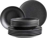 M&Auml;SER Tafelservice "ESSENTIAL, aus Steinzeug" Teller Set, Geschirr-Set, Service