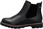 Chelseaboots REMONTE, Damen, Gr. 36, schwarz, Elastischer Einsatz, Leder, unifarben,