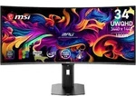 MSI Curved-Gaming-OLED-Monitor "MPG 341CQR QD-OLED X36", Energieeffizienz: F (A-G),