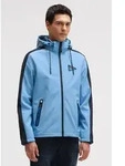 Softshelljacke CAMP DAVID, Herren, Gr. S, blau (electric sky), Softshell, Material: