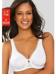 Minimizer-BH, Damen, Gr. 75, Cup C, schwarz-wei&szlig; (wei&szlig;, schwarz), Spitze,