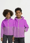 Jack Wolfskin Softshelljacke "SANDBIRD HOODED JKT K" mit Kapuze mit Kinnschutz am