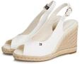 Tommy Hilfiger High-Heel-Sandalette "FLAG HIGH WEDGE ESPAD SLINGBACK" Keilsandalette,
