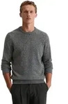 Rundhalspullover MARC O'POLO "aus gesprenkeltem Tweedgarn", Herren, Gr. XL,...