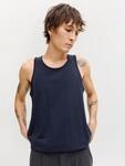 Muscleshirt JACK & JONES "JJEORGANIC BASIC TANKTOP NOOS", Herren, Gr. L, navy blazer,